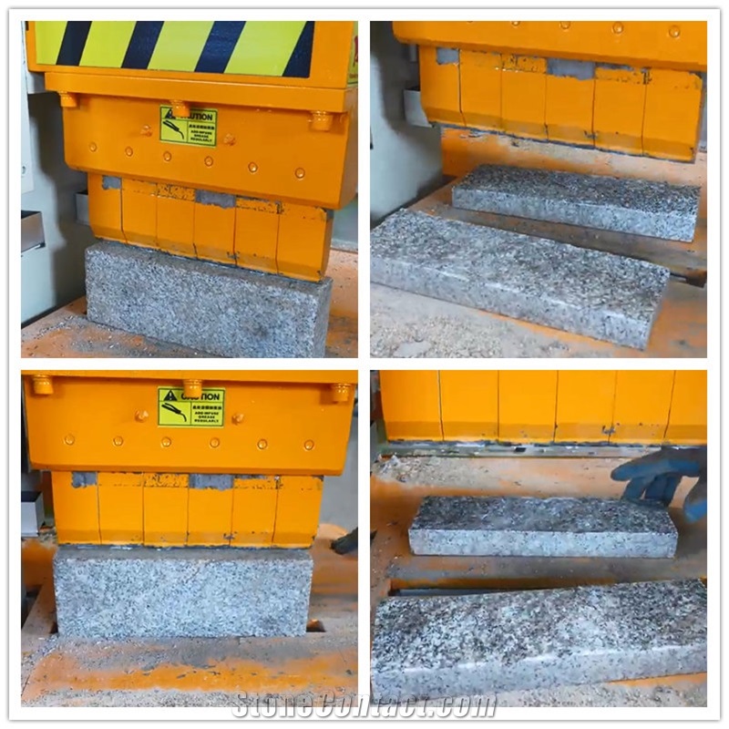 Movable Blades Artificial Stone Splitting Machine
