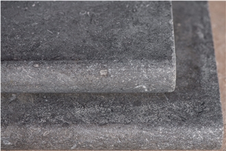 London Grey Limestone Bullnosed Tiles