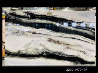 China Panda White Marble Slab For Cutting Wall Tiles