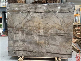 Italy Florence Grey Marble Slab For Cutting Wall Tiles