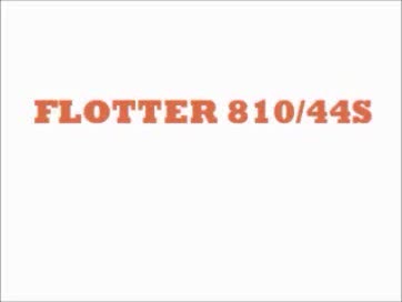FLOTTER 810S automatic edge polisher