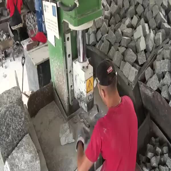 Natural Cube Stone Splitter Quarry Stone Cutting Machine