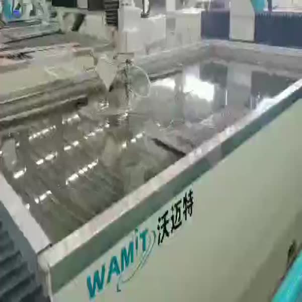 WAMIT 420mpa 3000*2000mm desktop CNC waterjet cutting machine