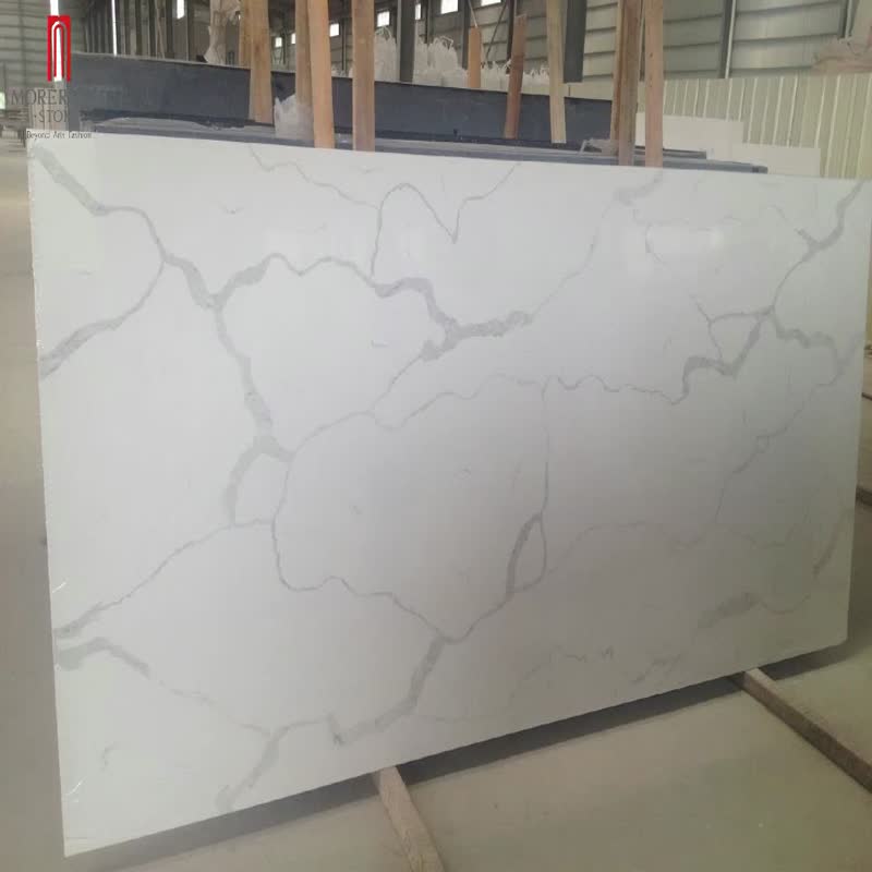 Statuario and Calacatta White Marble Tile & Slab