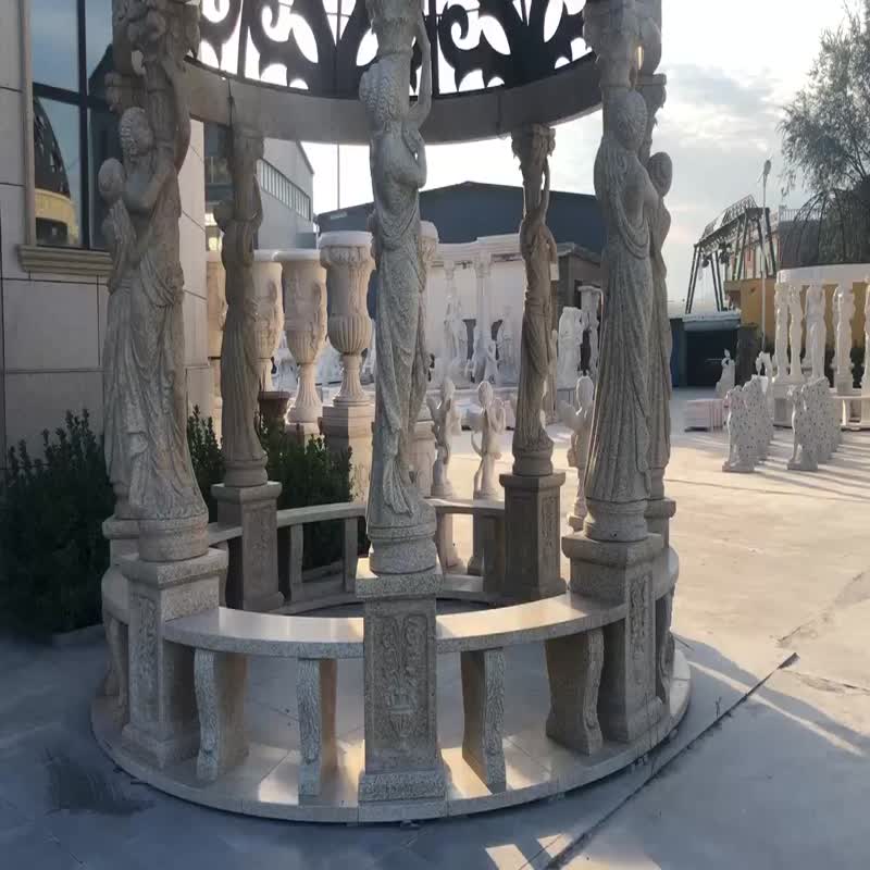 Beige Granite Gazebo