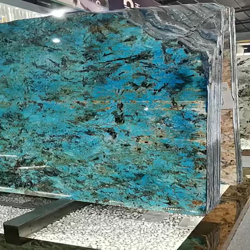 Factory Price Hot Brazil Blue Natural Marble Stone 