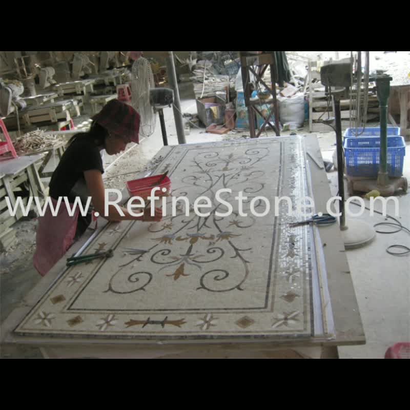 2021 New Style Peacock Mosaic Medallion Pattern Design