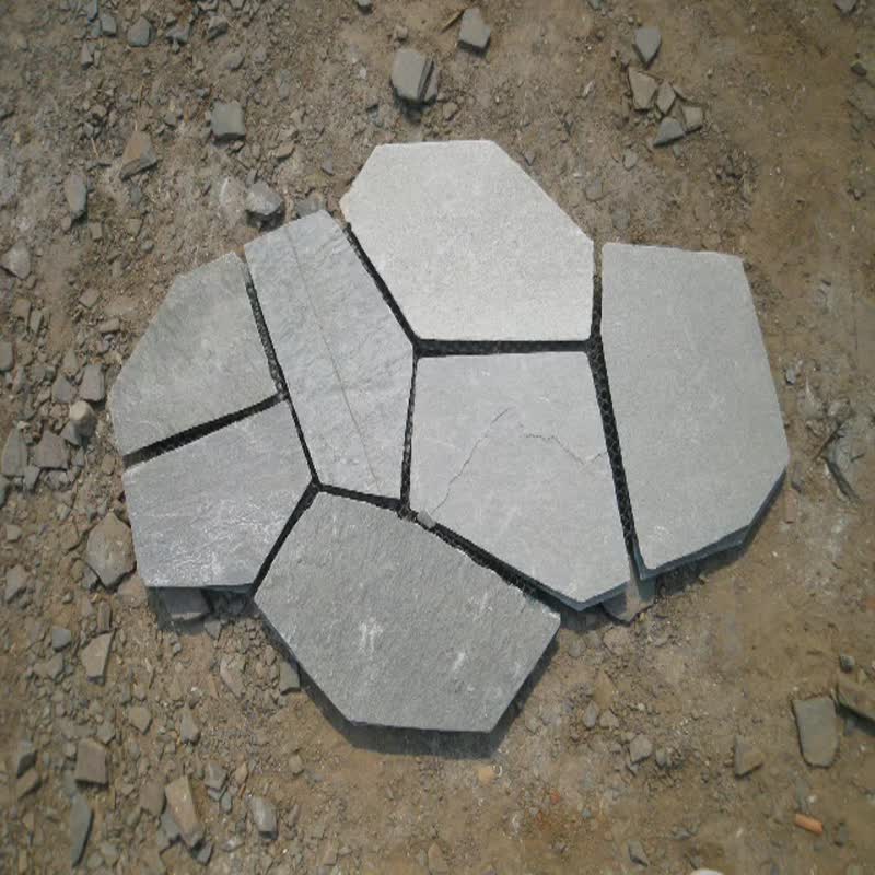 Cheap Black Slate Flooring Covering Flagstone Walkway Pavers from China