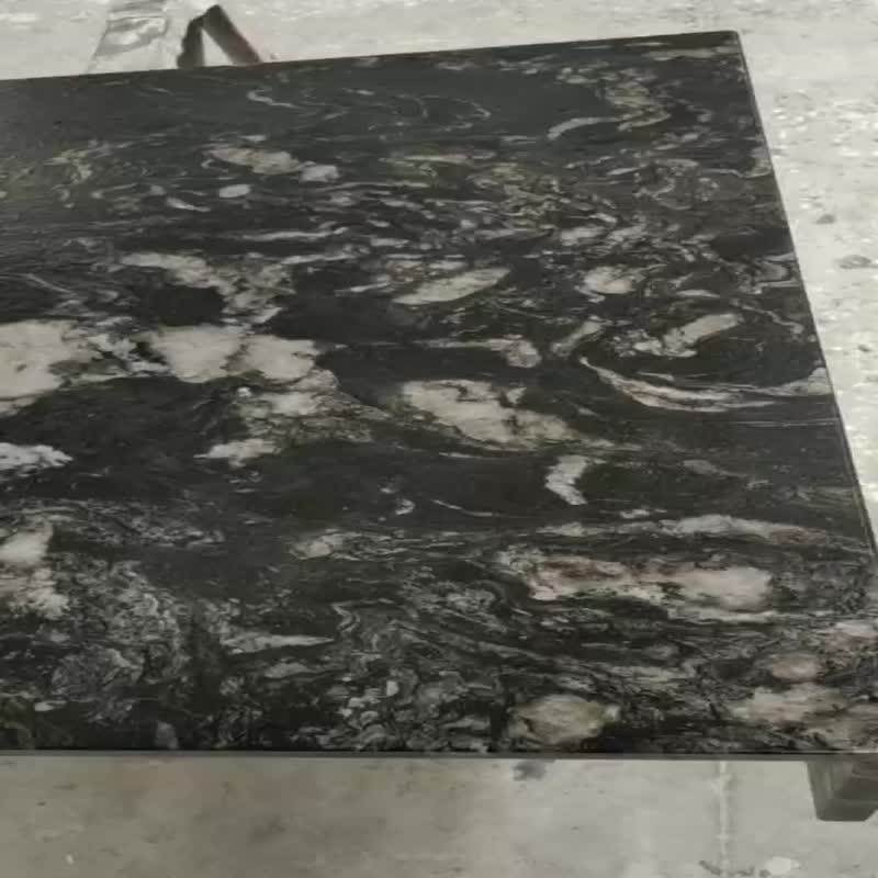 Capolavoro Black Granite Kitchen Countertop Bar Table Tops