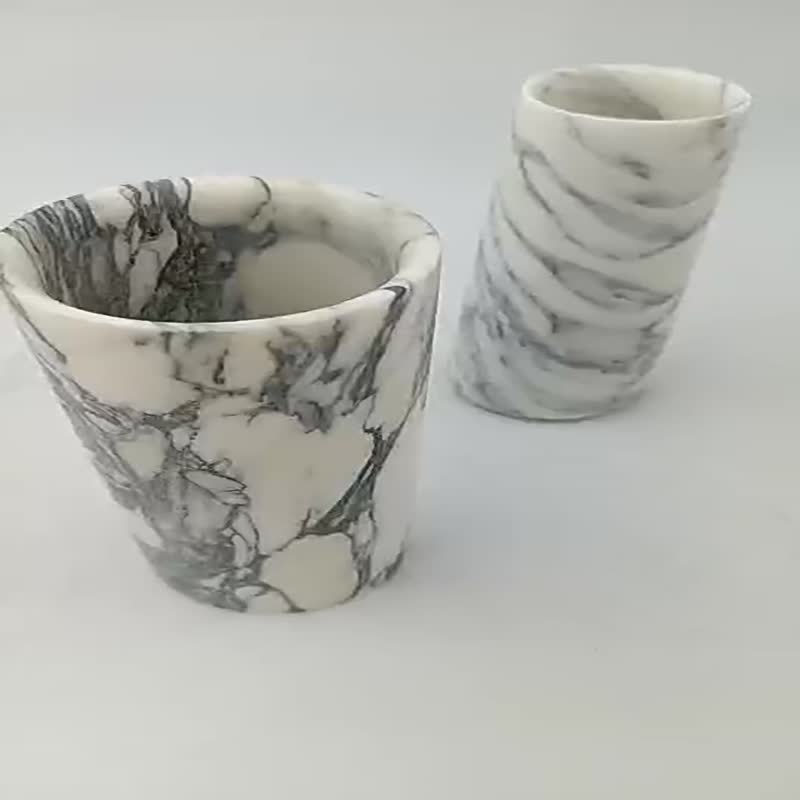 High Quality Large Capacity Marble Vase Nordic Modern Style