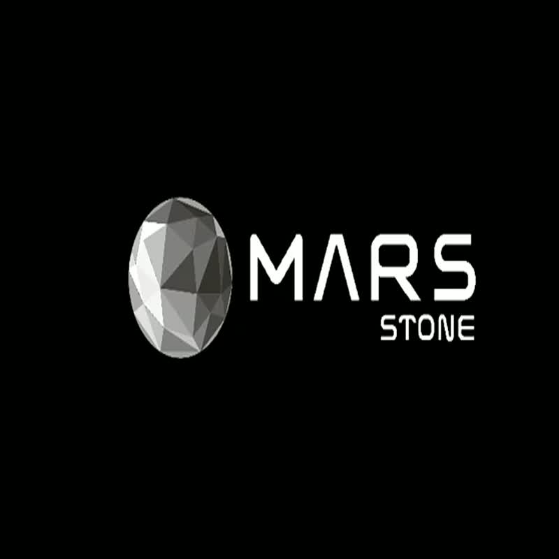 Luxury Marble Stone Digital Clock Gold Pointer
