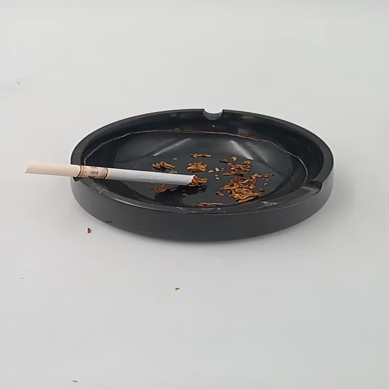 Natural Marble Stone Handmade Crafts Unique Ashtray