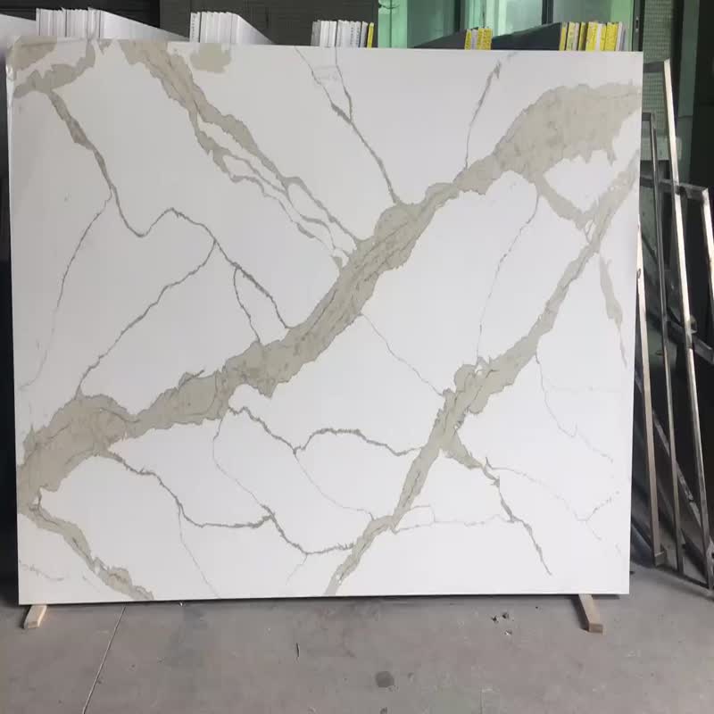 Calacatta Engineered Artificial Stone Quartz Slabs