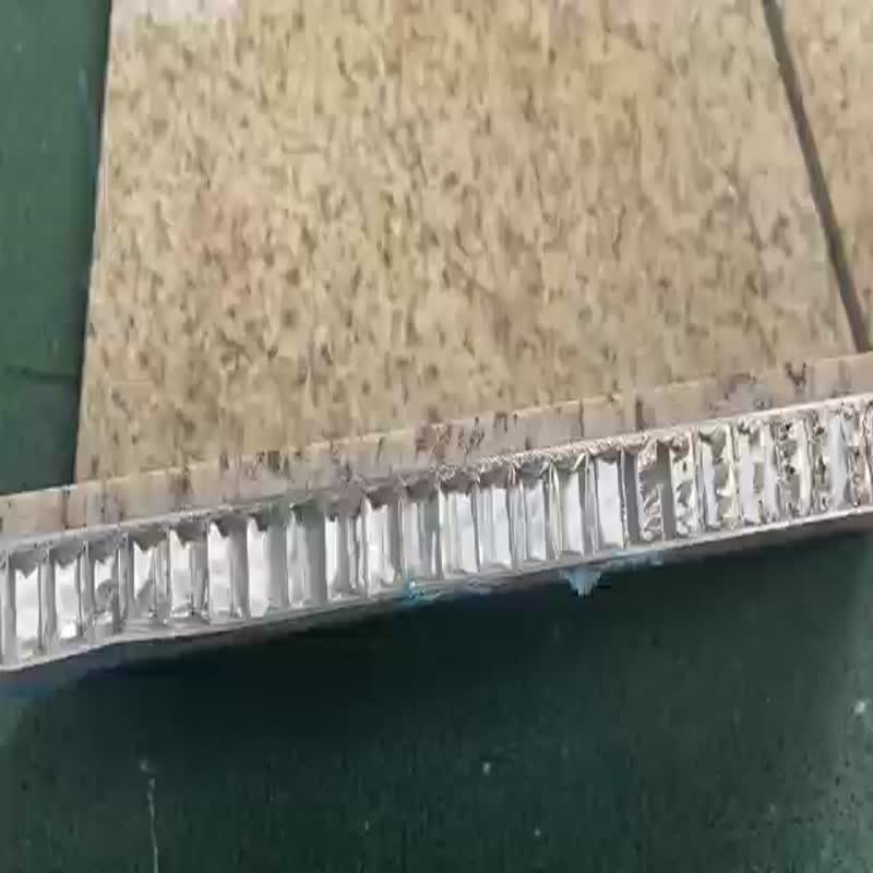 Soft Yellow Granite Honeycomb Backed Stone Panels