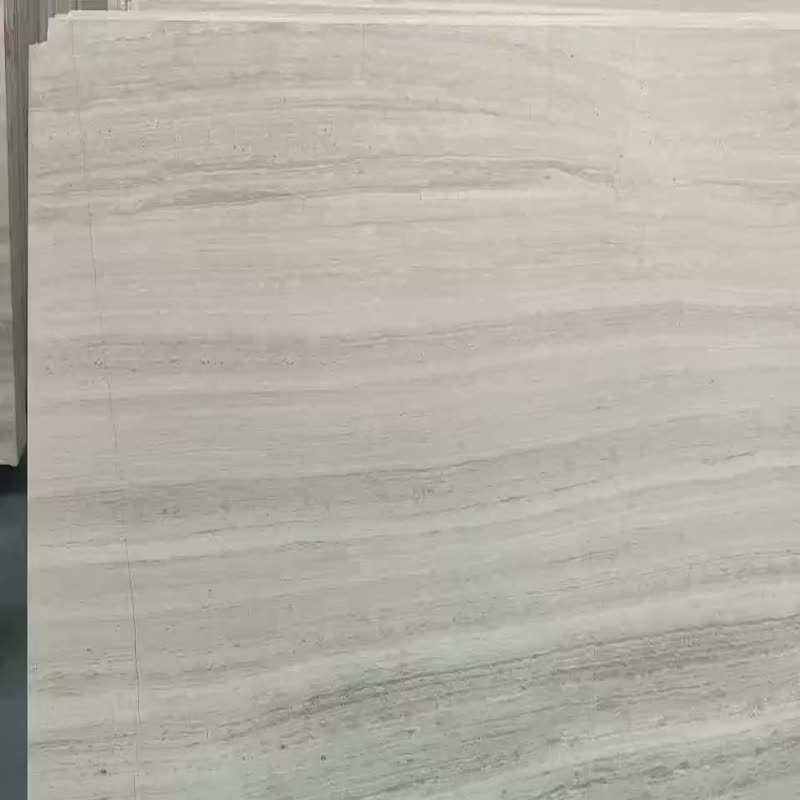 Wooden White Marble Slabs Wall Tiles Pattern