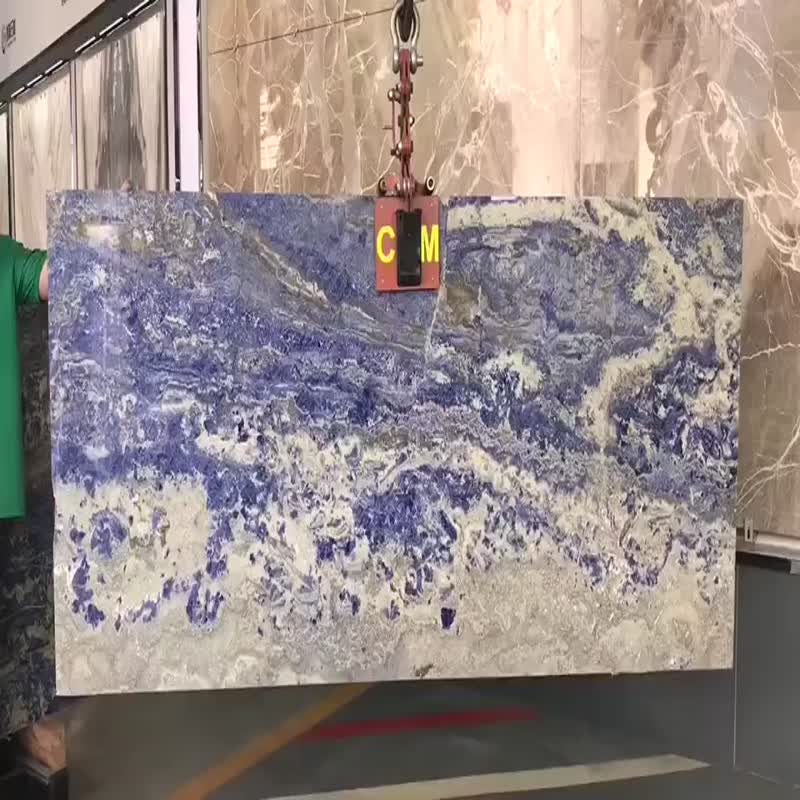 Bolivia Blue Granite Slab luxury stone for wall decoration - Buy house  decor, countertop stone, azul granite Product on Yingliang Group