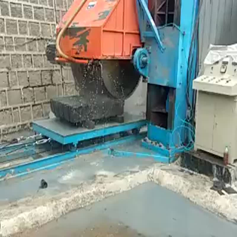 Portal Efficient Multiple Stone Cutting Machine