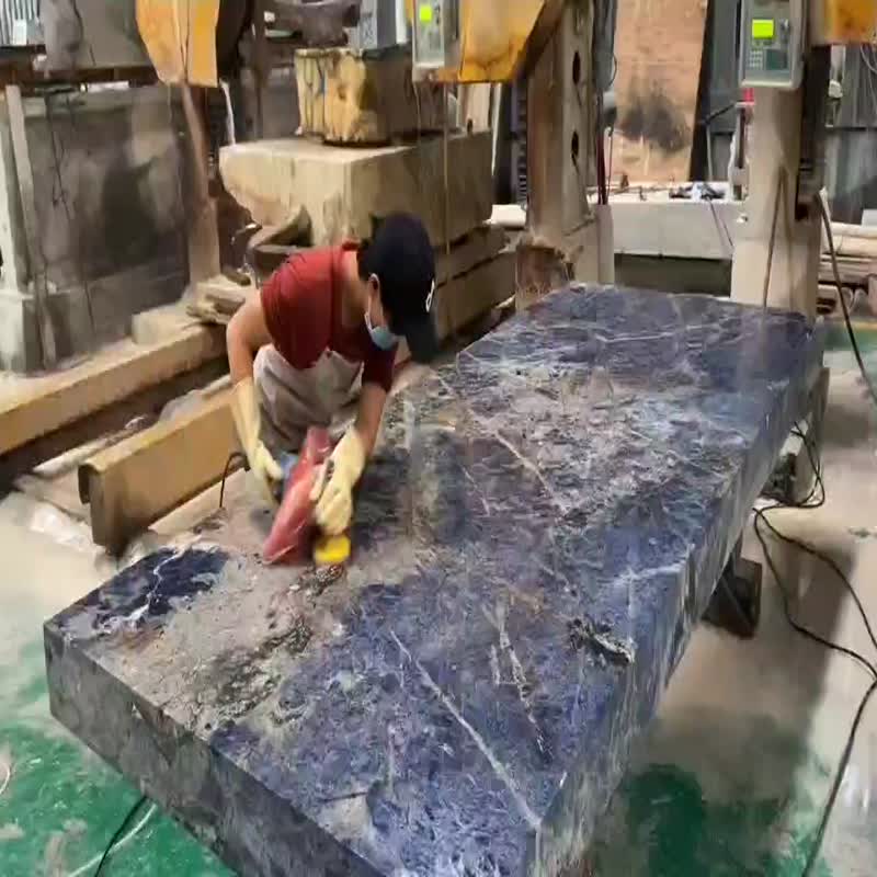 Azul Bahia High Quality Polished Blue Granite Slab