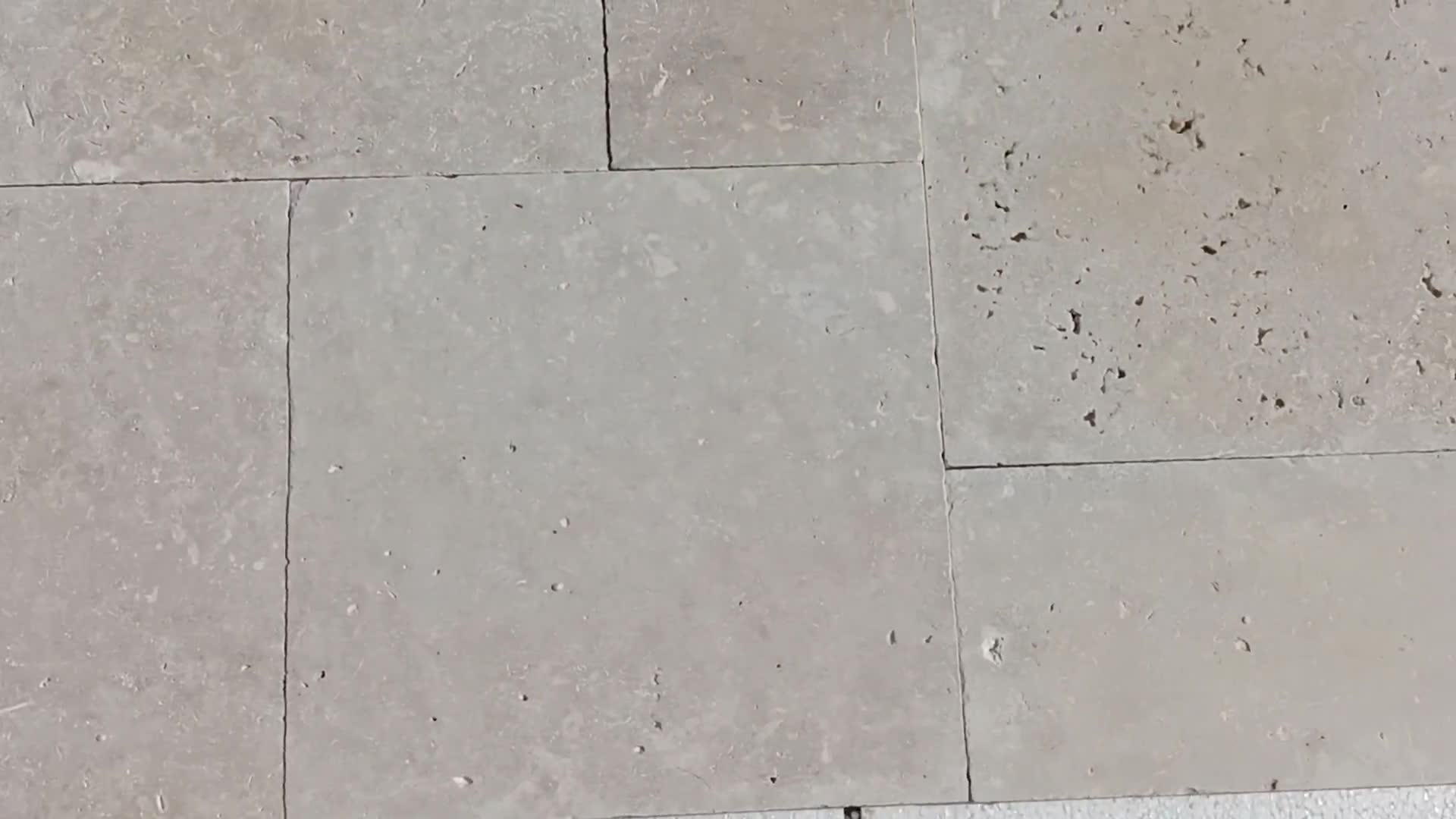 Ivory Travertine 1.2Cm Tiles