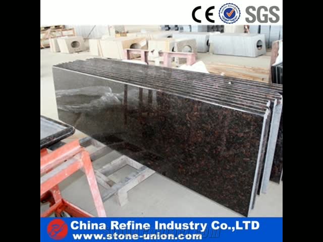 Prefab Customized Siena Beige Granite Kitchen Countertops