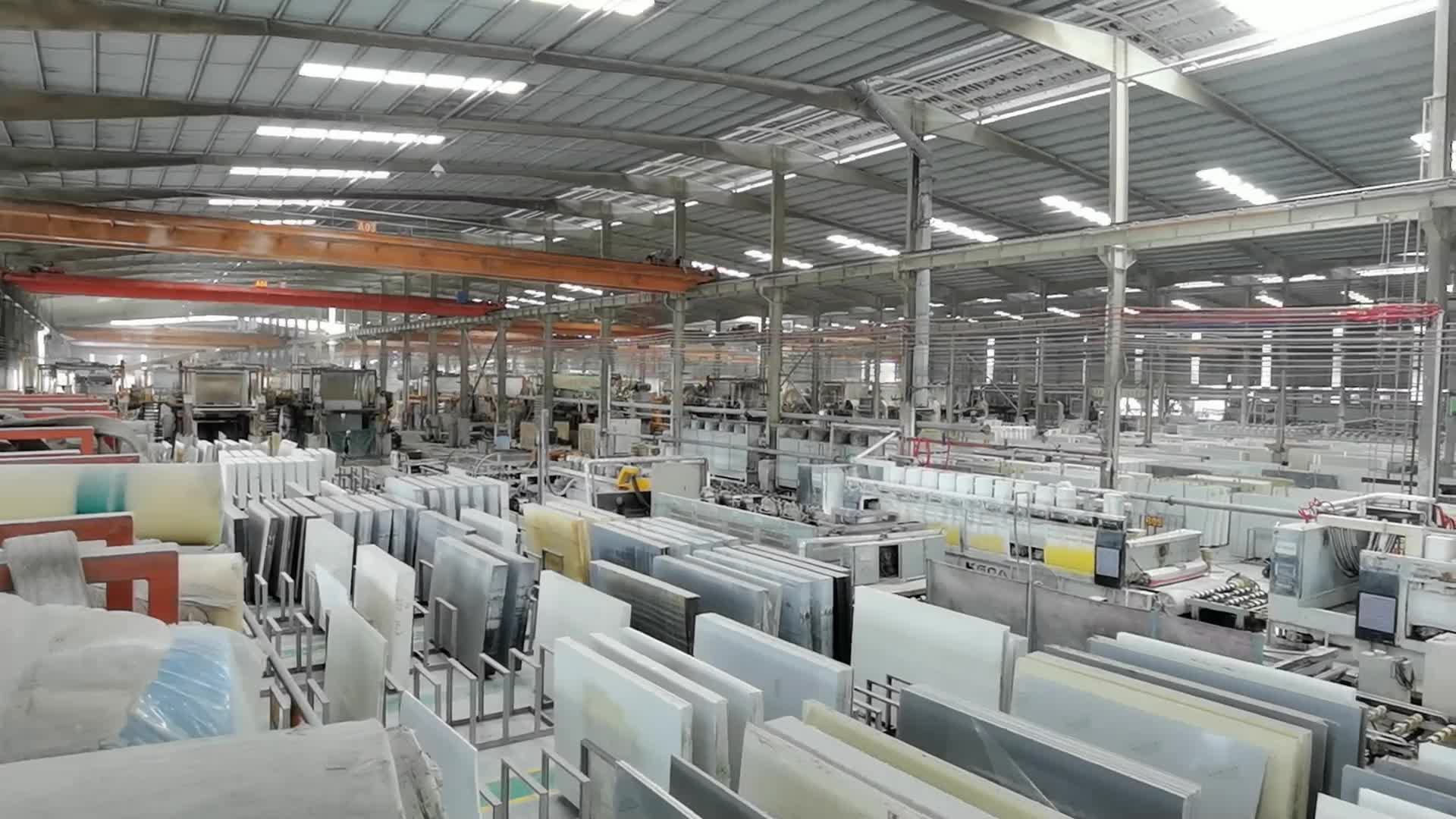 30Mm Artificial Quartz Stone Prefab Kitchen Countertop