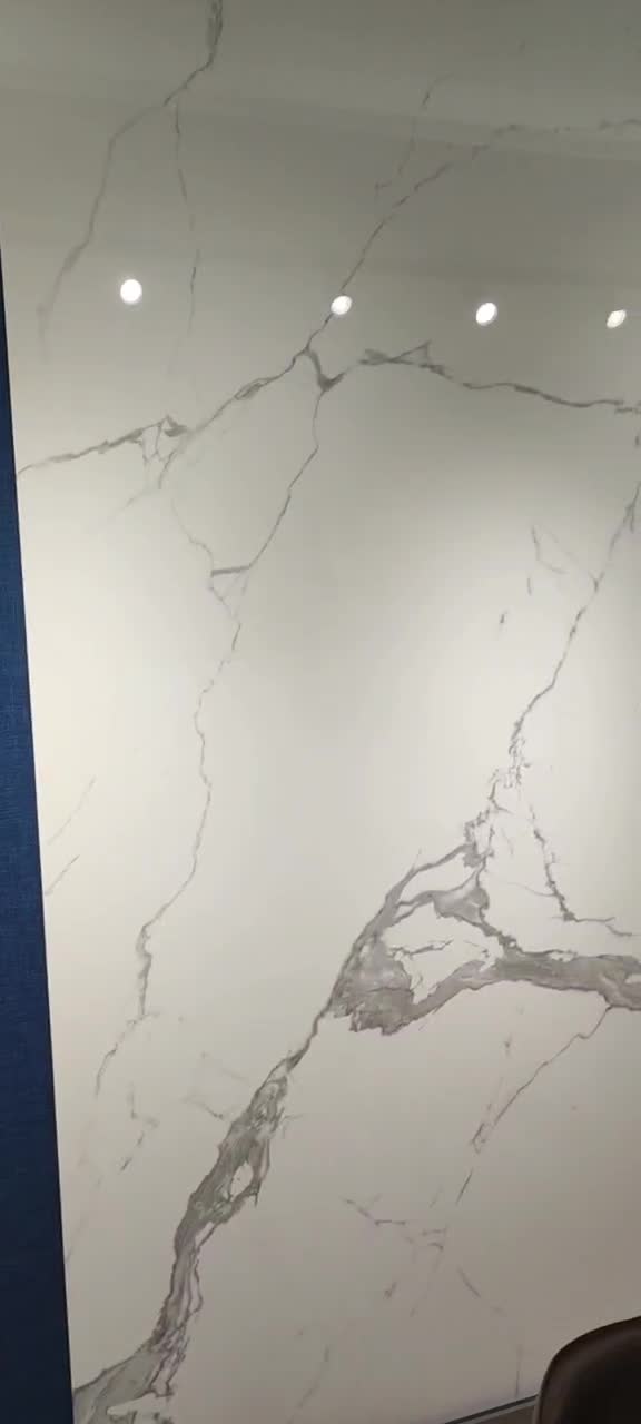 1600*3200MM  GLOSSY AGRA WHITE SINTERED STONE
