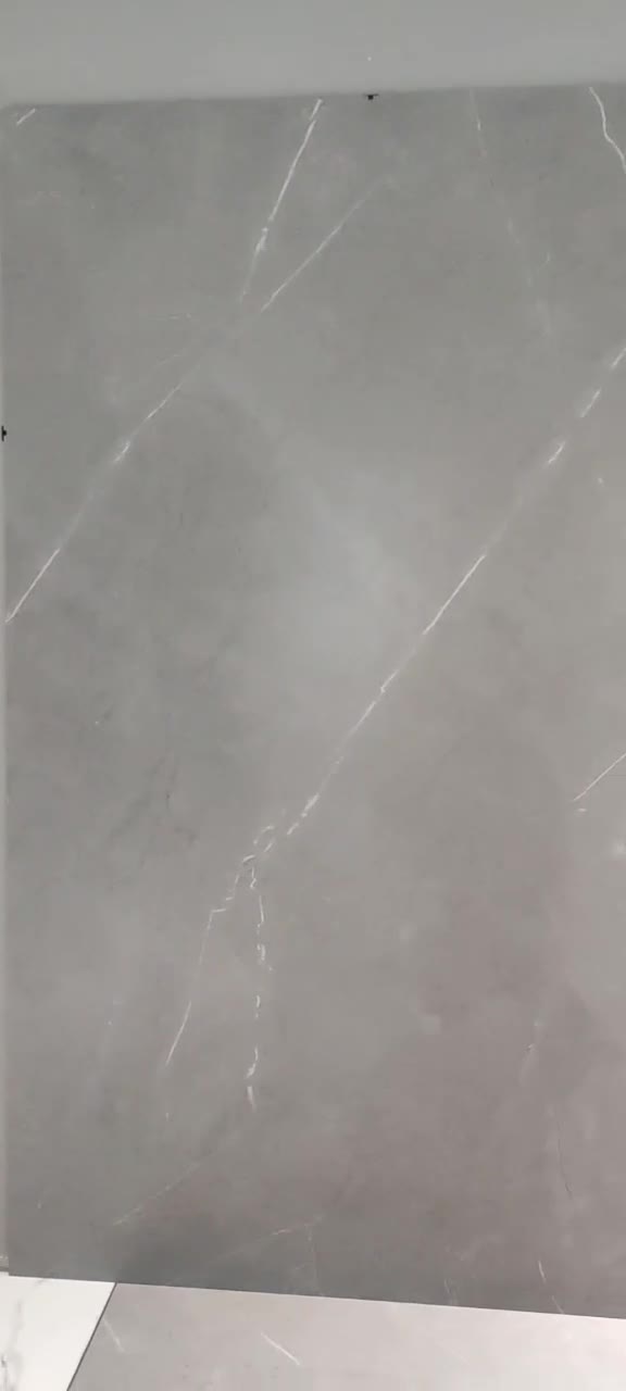 1600*3200MM  GLOSSY ANCONA GREY SINTERED STONE
