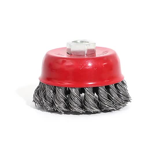 Steel Abrasive Circular Twisted Wire Cup Brush from China