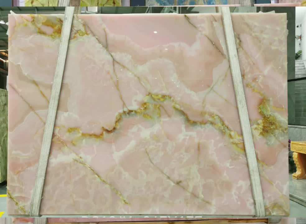 High Quality Natural Material Pink Onyx