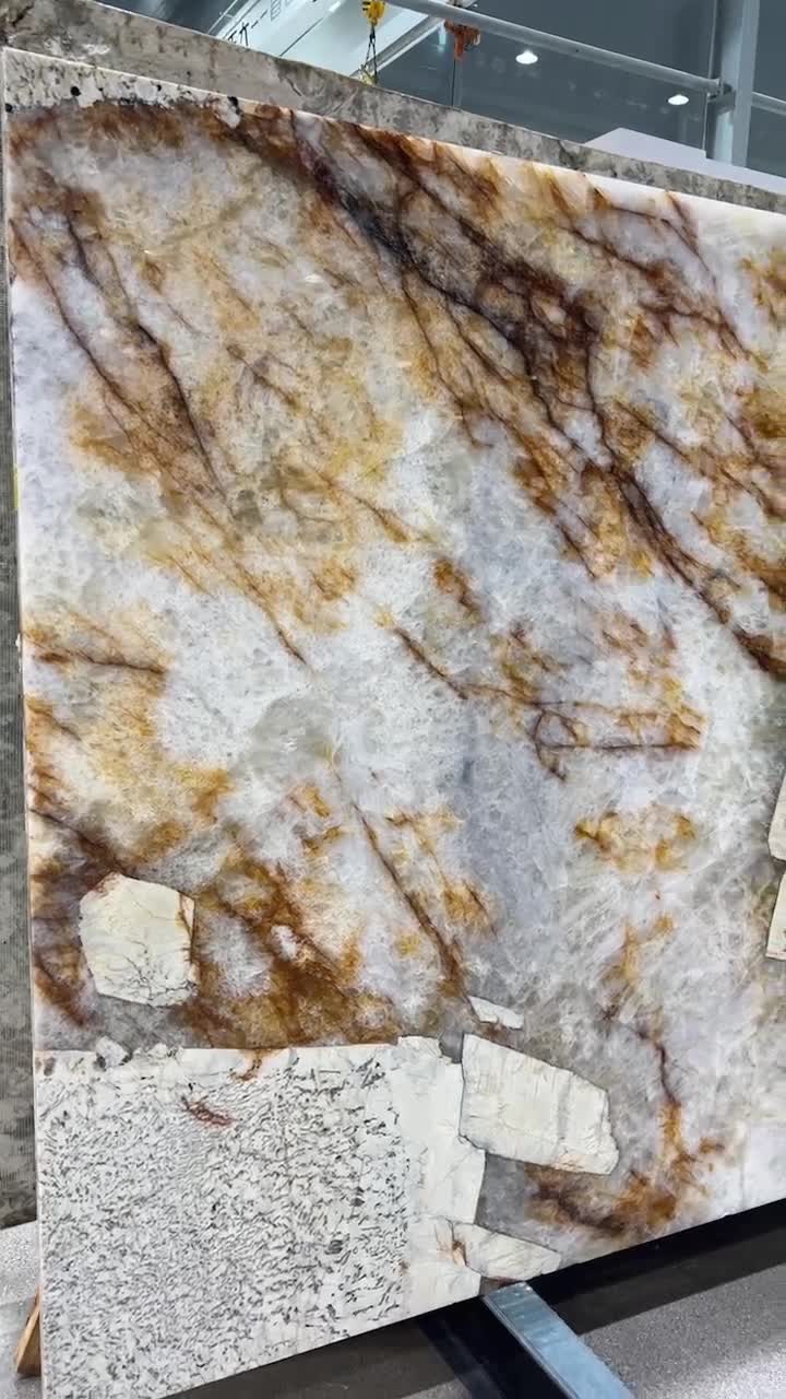 Golden Crystal Patagonia Granite,New Feldquartz Granite Slab from
