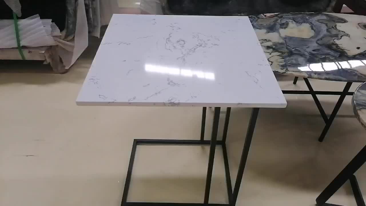 Artificial Marble Square Coffee Table Tops from China