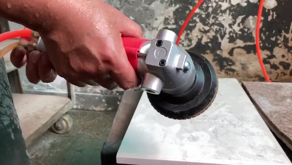 Air Polishing Machine With Water Using Marble Granite Polishing