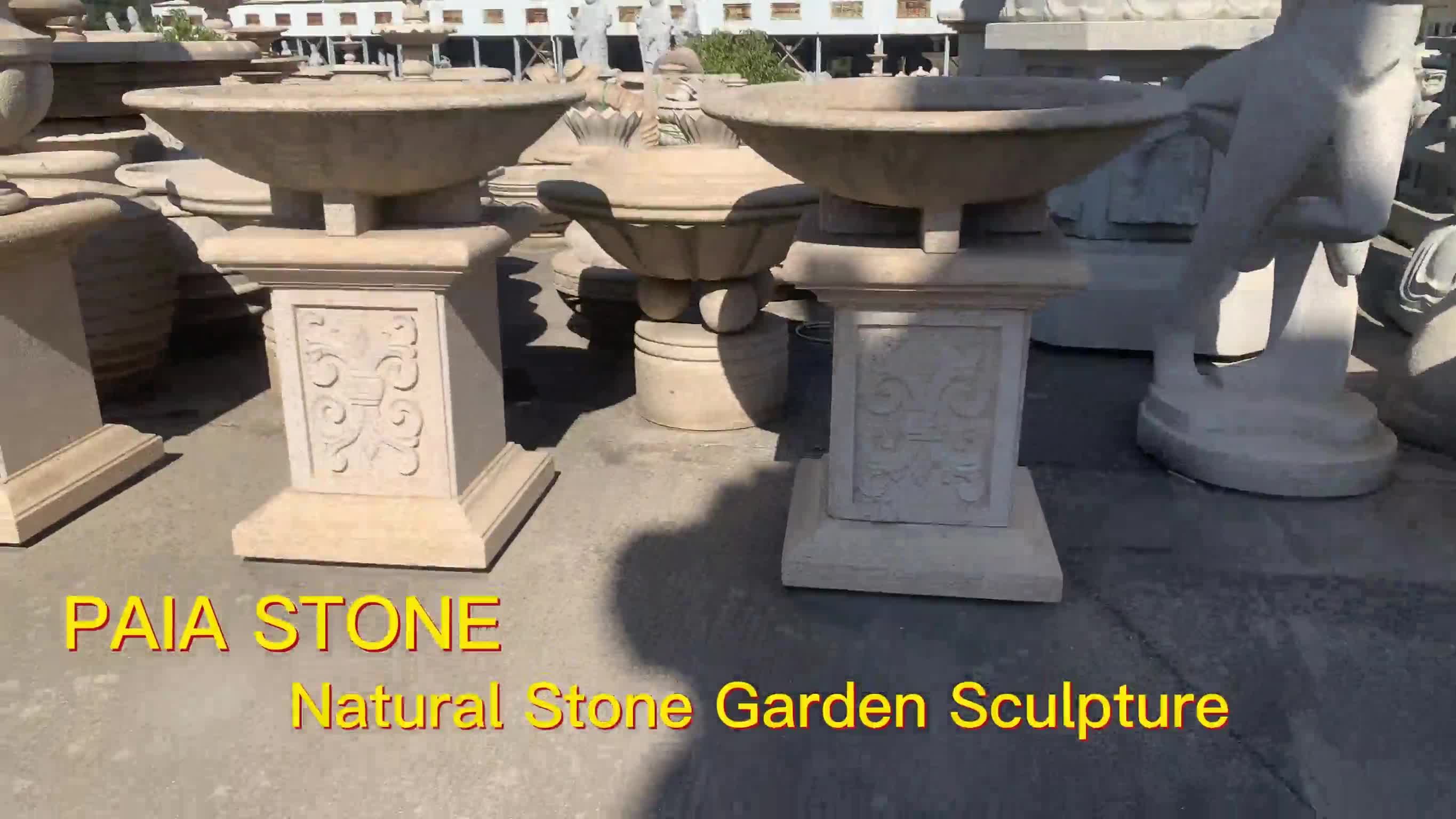 Garden Decor Stone Marble Planters Flower Pots Planter Pots from China