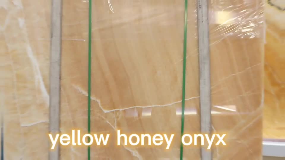 Wood Texture Cheap Price Honey Cappuccino Onyx Slab