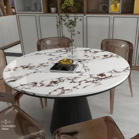 On Sale Thickness 12Mm Sintered Stone Big Slab For Tabletop