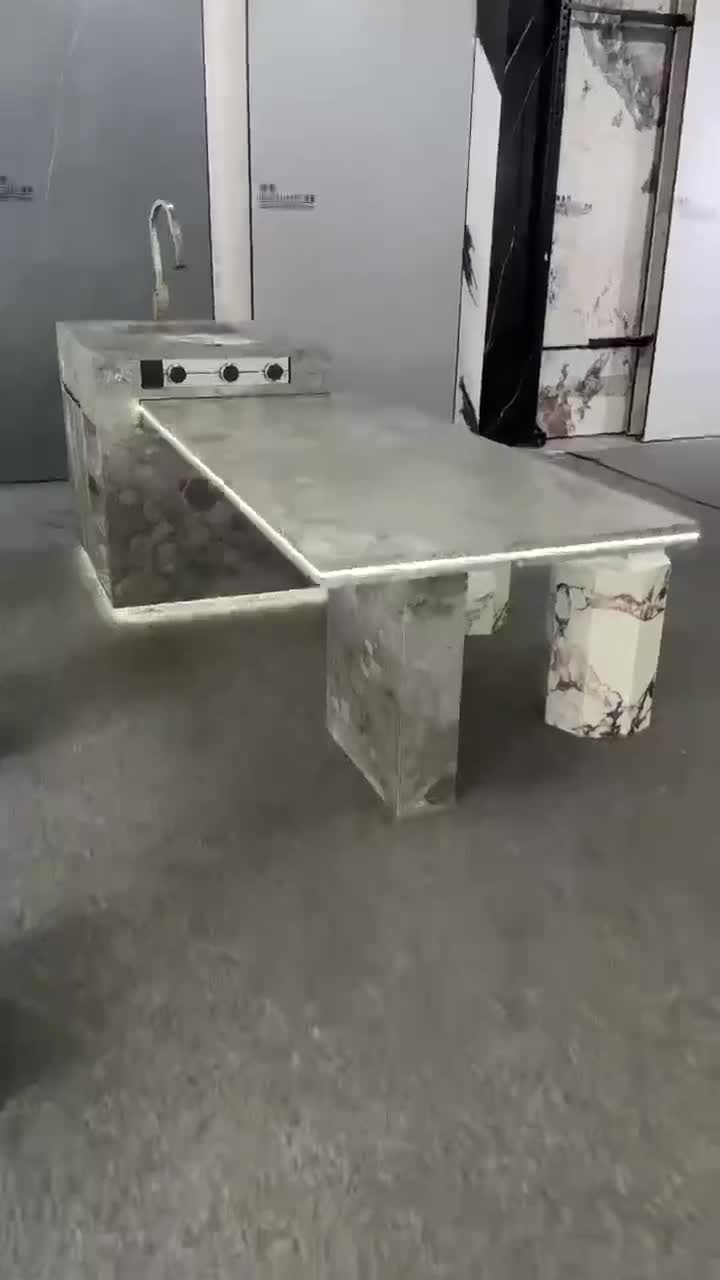 Green Coor Sintered Stone Tabletops
