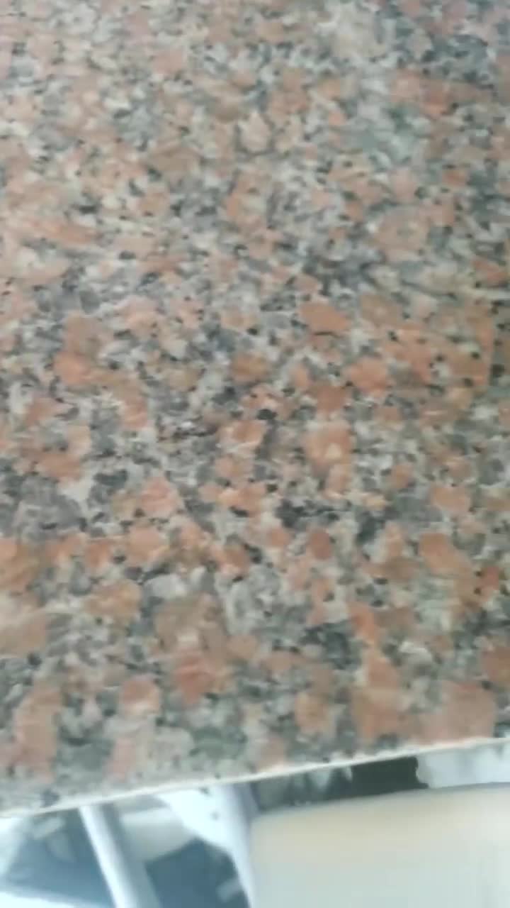 G562 Maple Leaf Red Granite Tiles Flamed