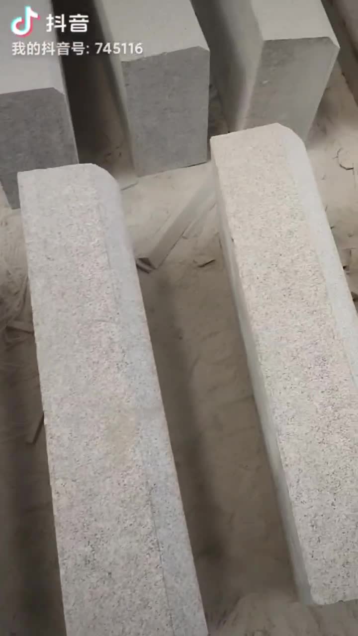 Chinese Pink Granite Curbstone G617 Granite Curbstone