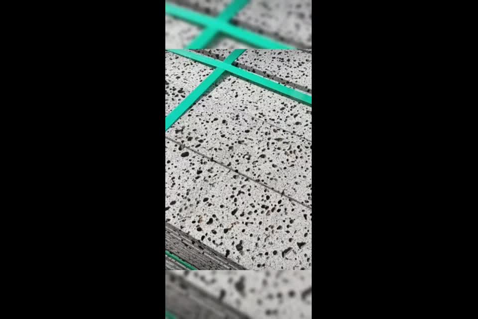 Environmental Material Hainan Lava Stone, Basalt Tiles
