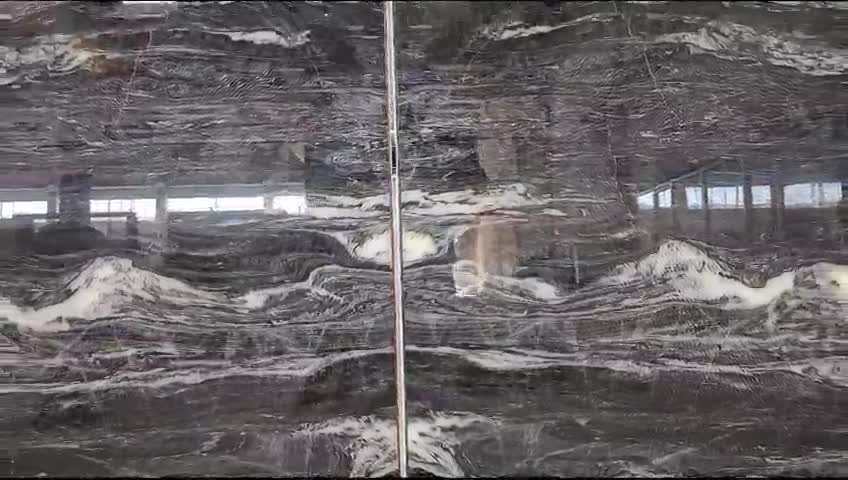 Palia Black Marble Slabs