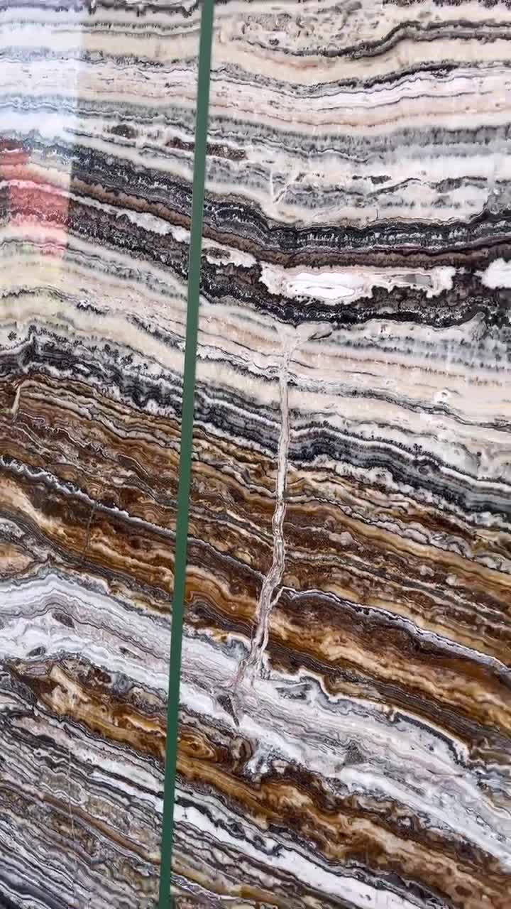 Iran Karmania Traonyx Travertine Stone Slabs