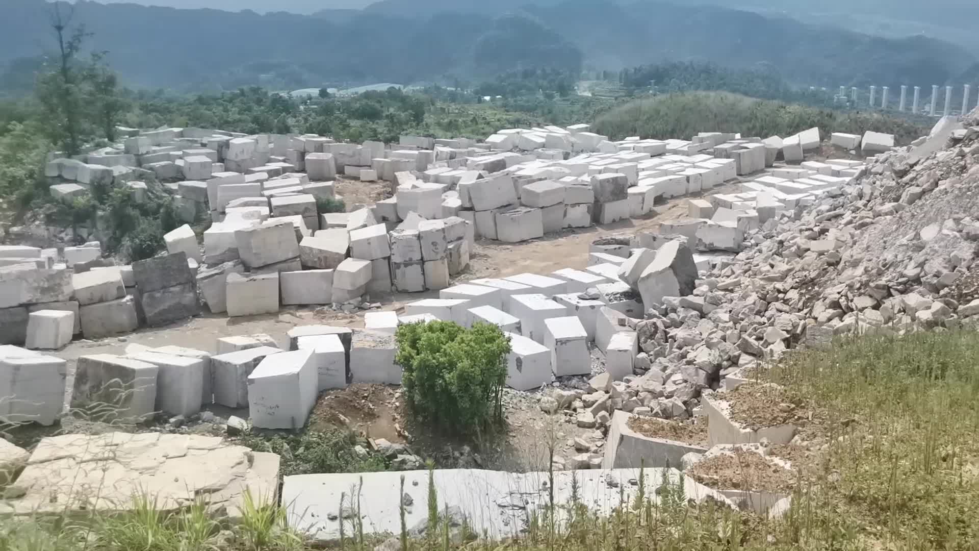Cinderella Grey Marble Block, China Quarry Rock