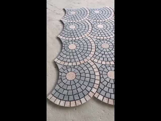 Cheap Dark Grey Outdoor Granite Block Paving Stone
