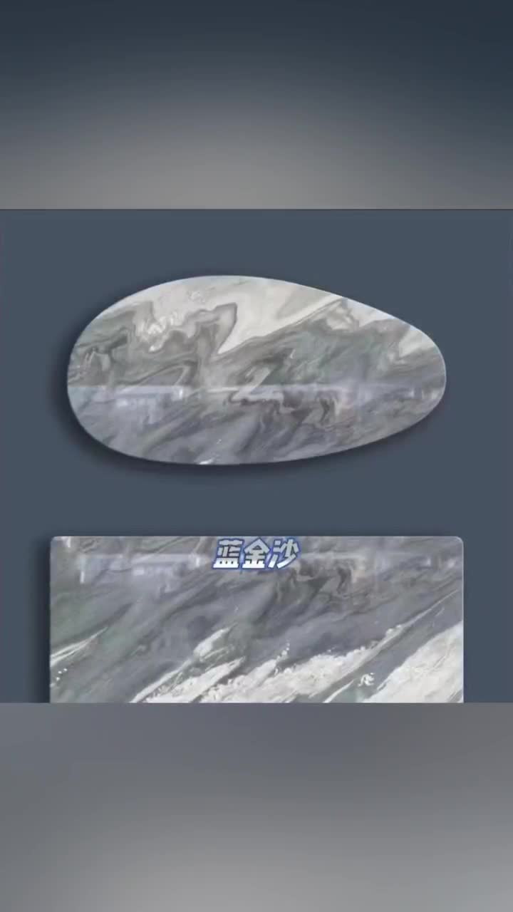 Luxury Palissandro Blue Marble Slabs For Bathroom Floor Wall