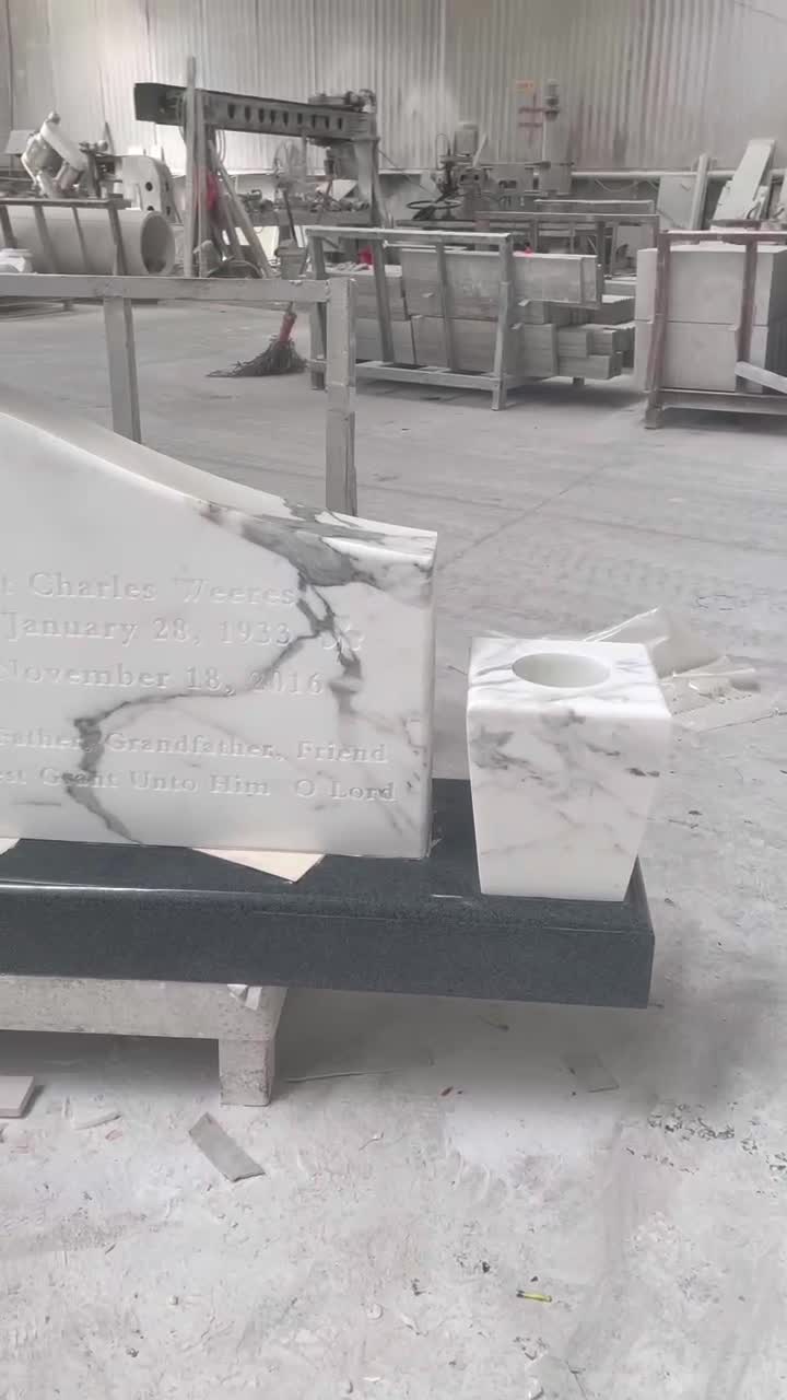 Statuario White Marble Monument Designs White Headstones