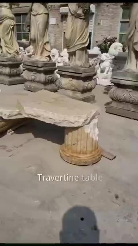Promotion Price Garden Stone Outdoor Tables And Chairs