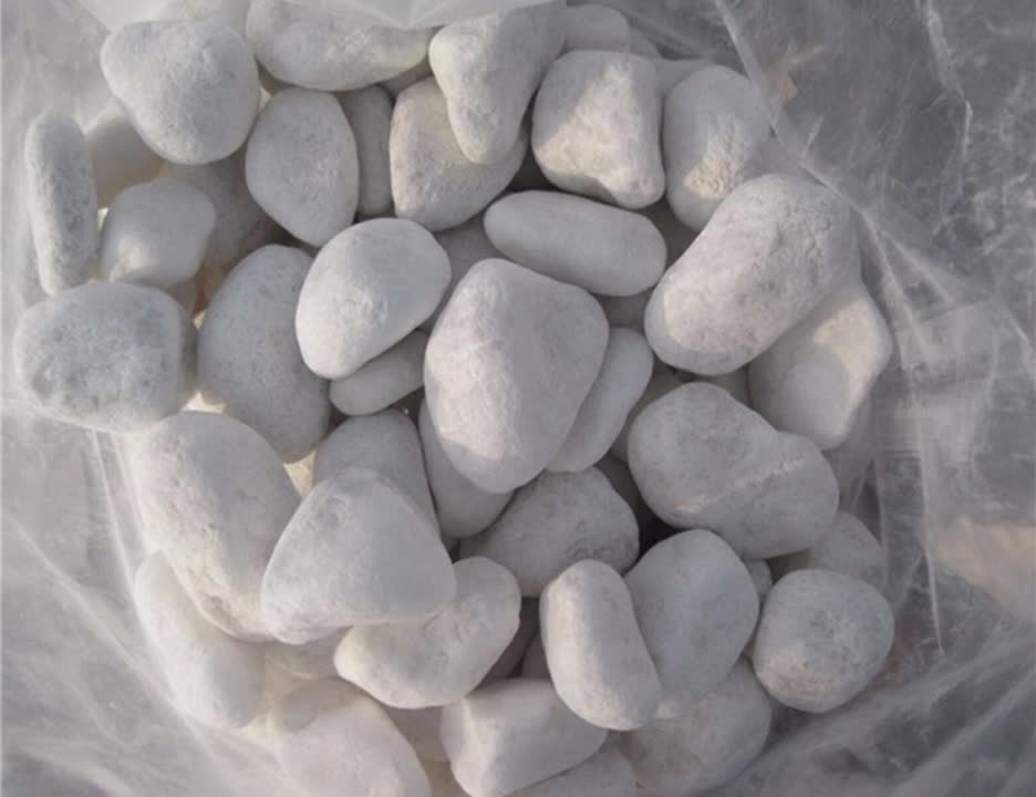 Natural Polished Mixed Color Landscape Stone Pebbles