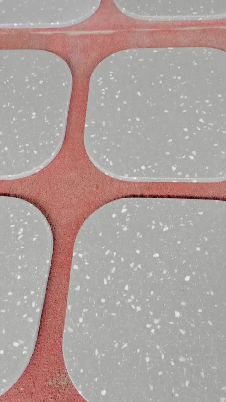 Artificial Cement Terrazzo Solid Surface Cafe Table Tops