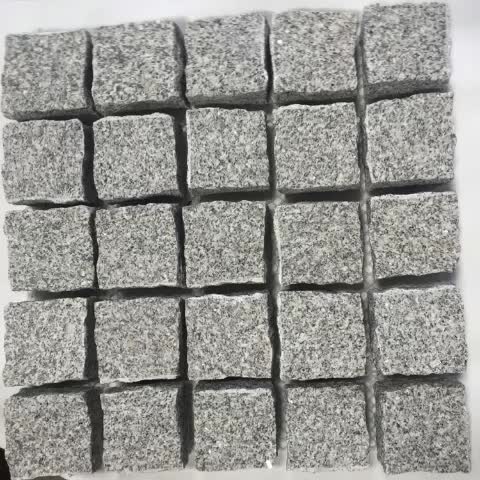 Granite Fan Shaped Driveways Paving Stone