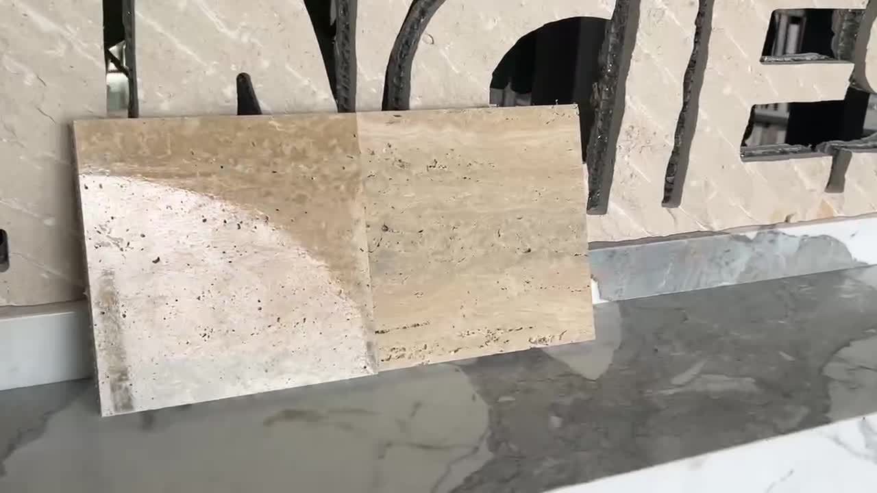 Travertine Paradiso Filled Polished Honeycomb Panels